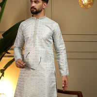 Kurta "Chudidar" - Bleu