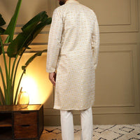 Kurta "Chudidar" - Jaune