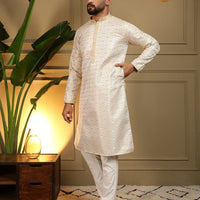 Kurta "Chudidar" - Jaune