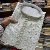 Kurta "Chudidar" - Bleu