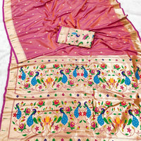 Sari "Shakila" - Rose