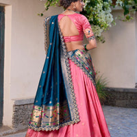 Lehenga collection "Indrany" - Rose poudré