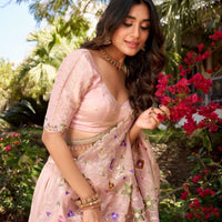 Lehenga collection "Seedi" - Éclat de rose