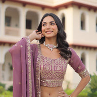 Lehenga collection "Paro" - Parme
