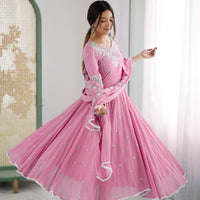 Anarkali Collection "Indrya" - Rose