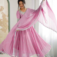 Anarkali Collection "Indrya" - Rose