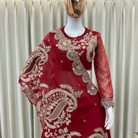 Lehenga collection "Modernity" - Rouge