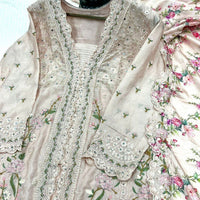 Punjabi "Mila" - Rose poudré