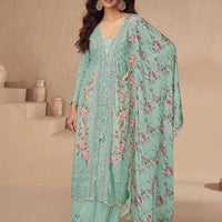 Punjabi "Mila" - Vert menthe