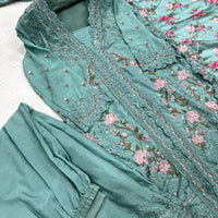 Punjabi "Mila" - Vert menthe