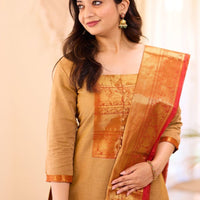 Punjabi "Shanti" - Orange terre