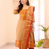 Punjabi "Shanti" - Orange terre