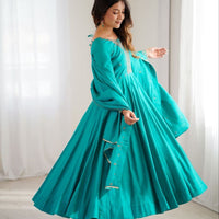 Anarkali Collection "Premala" - Vert turquoise