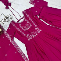 Anarkali Collection "Premala" - Rose fuschia