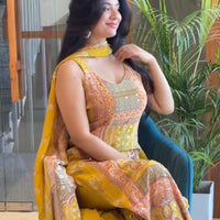 Punjabi "Malini" - Jaune