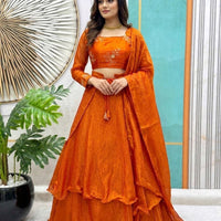 Lehenga Collection "Vimala" - Orange