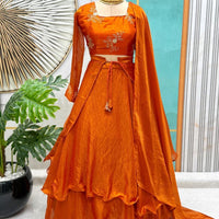 Lehenga Collection "Vimala" - Orange