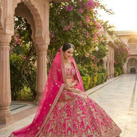 Lehenga collection "Shadiri" - Rose