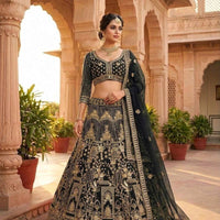 Lehenga collection "Shadiri" - Noir