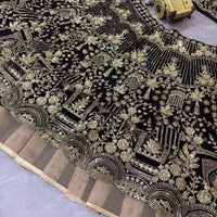 Lehenga collection "Shadiri" - Noir