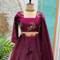 Lehenga Collection "Vimala" - Prune