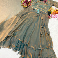 Lehenga Collection "Vimala" - Vert olive