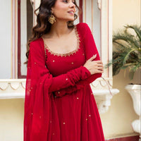 Anarkali Collection "Shobha" - Rouge