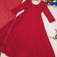 Anarkali Collection "Shobha" - Rouge
