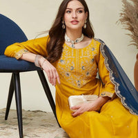 Anarkali Collection "Saanvi" - Jaune