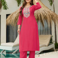 Punjabi "Avni" - Rose fuschia