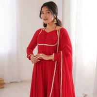 Anarkali Collection "Rajeely" - Rouge