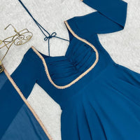 Anarkali Collection "Rajeely" - Bleu