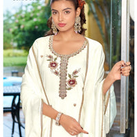 Punjabi "Laleeta" - Blanc cassé