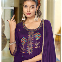Punjabi "Laleeta" - Violet