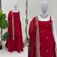 Punjabi "Ranee" - Rouge bordeaux