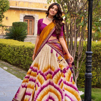 Lehenga collection "Anahitha" - Prune