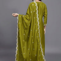 Punjabi "Vally" - Vert olive