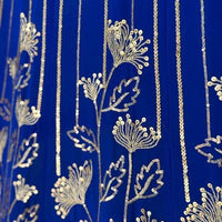Lehenga collection "Sourhya" - Bleu royal