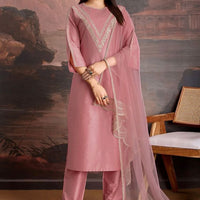 Punjabi "Shanti" - Rose poudrée