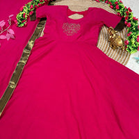 Anarkali Collection "Minaka" - Rose