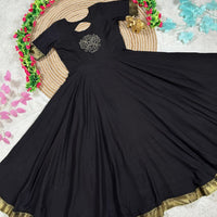 Anarkali Collection "Minaka" - Noir