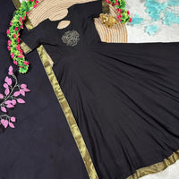 Anarkali Collection "Minaka" - Noir