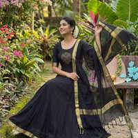 Anarkali Collection "Minaka" - Noir