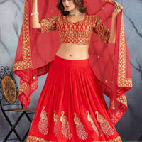 Lehenga collection "Sarida" - Rouge