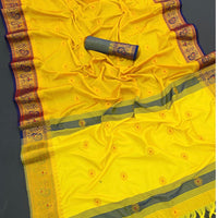 Sari "Rohini" Jaune
