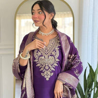 Punjabi "Allya" - Violet