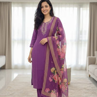 Punjabi "Dounisha" - Violet