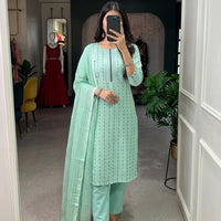Punjabi "Divita" - Vert d'eau