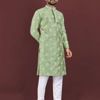 Kurta "Déva" - Vert sauge