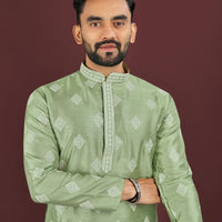 Kurta "Déva" - Vert sauge